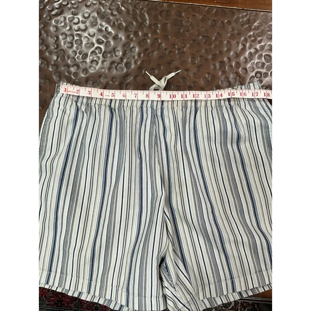 Vintage Nike Challenge Court Shorts, Large, Blue Stripes